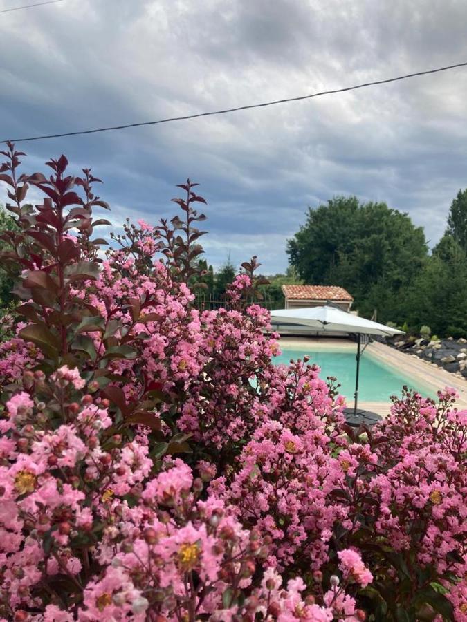 Gite Abeille-Soleil Saint-Nicolas-de-la-Grave Esterno foto